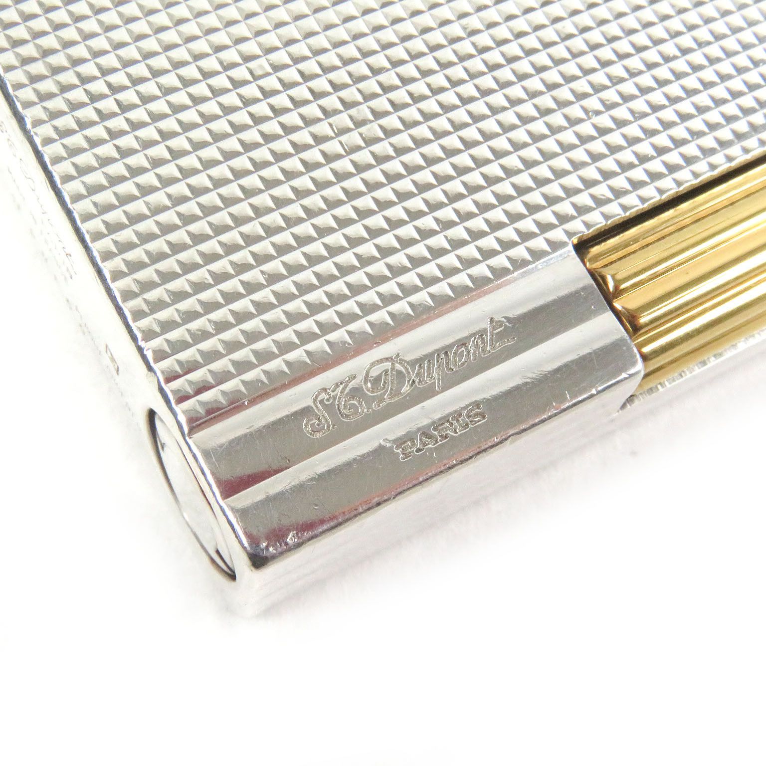 Other Other Dupont Gatsby Diamond Head Lighter Metal Lighter DUTY FREE for USA Size ONE SIZE - 6 Thumbnail