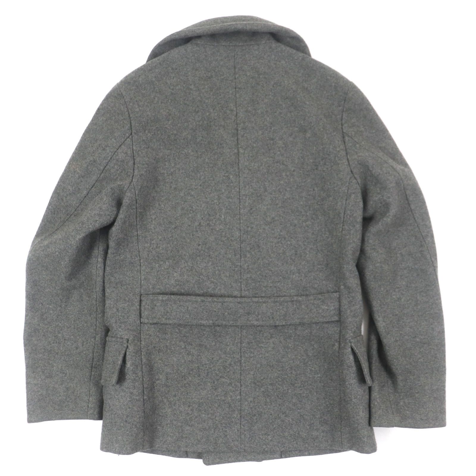 Yves Saint Laurent Yves Saint Laurent Yves Saint Laurent Pea Coat Wool Coat Cotton Outerwear Size ONE SIZE - 3 Thumbnail