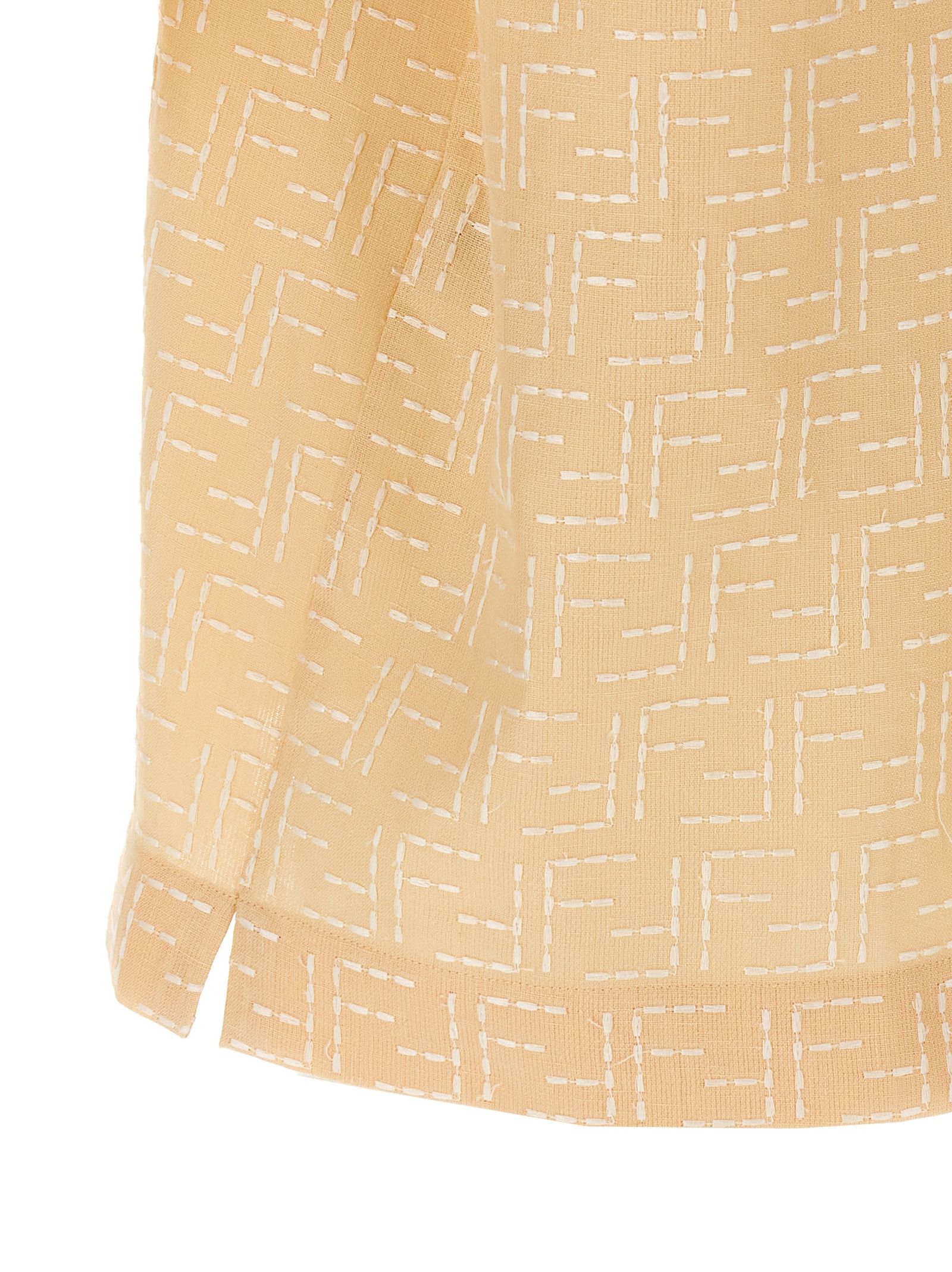 Fendi Ff Jacquard Shirt Size US L / EU 52-54 / 3 - 4 Thumbnail