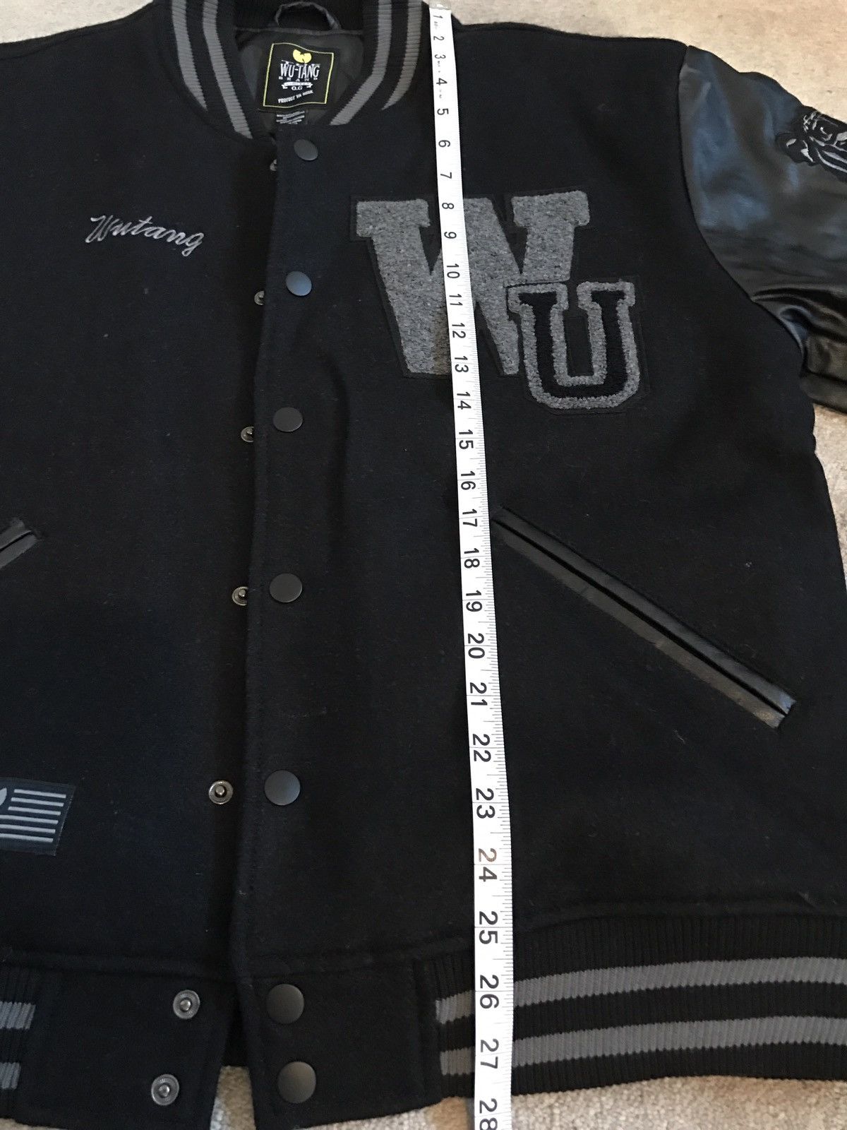Wu-Tang Clan Wu-Tang Jacket Cream Team | Grailed