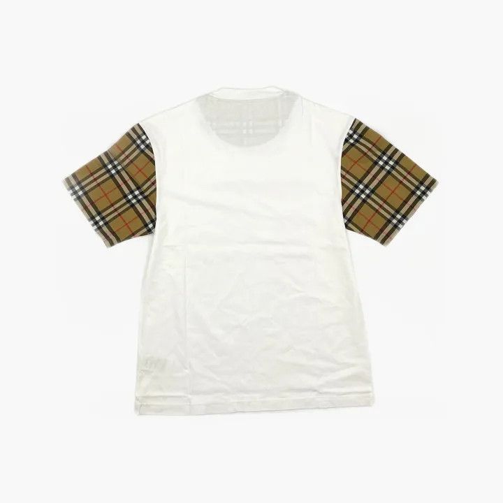 Burberry Burberry Classic Check Cotton Short Sleeve T-Shirt 0079 Size XS / US 0-2 / IT 36-38 - 3 Thumbnail