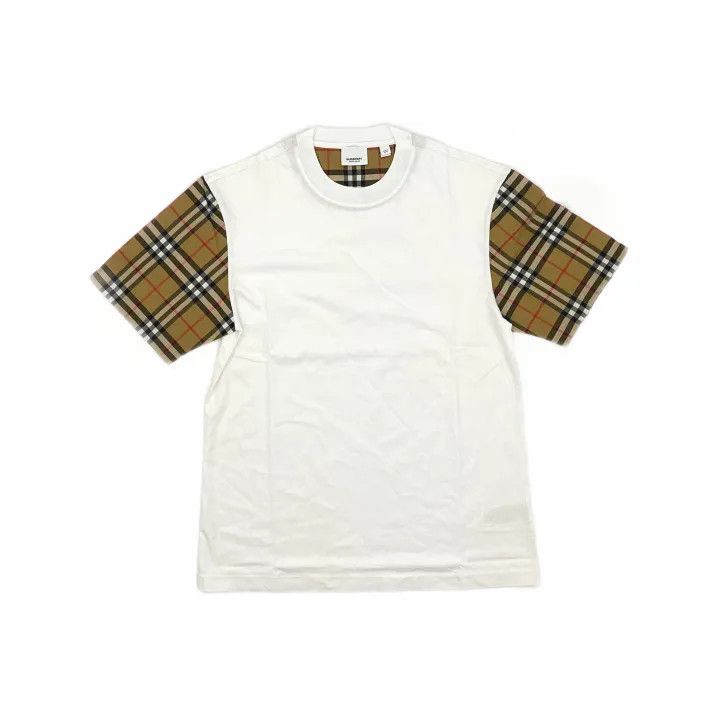 Burberry Burberry Classic Check Cotton Short Sleeve T-Shirt 0079 Size XS / US 0-2 / IT 36-38 - 2 Thumbnail