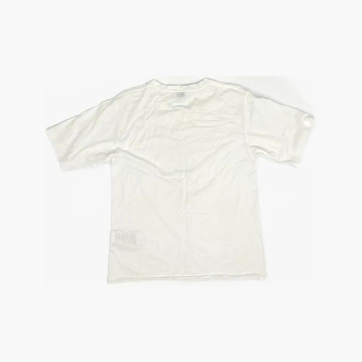 Saint Laurent Paris Saint Laurent White Logo Cotton T-Shirt for Women 0079 Size XL / US 12-14 / IT 48-50 - 3 Thumbnail