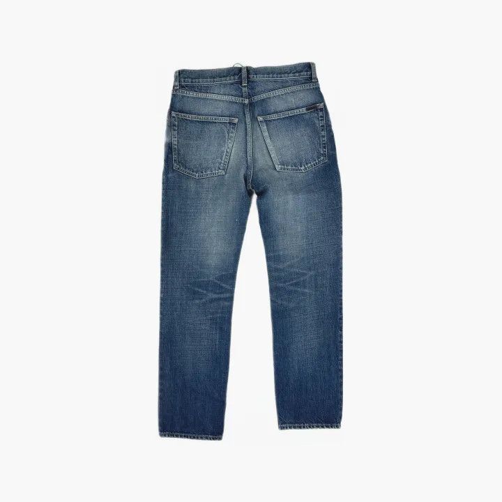 Saint Laurent Paris Saint Laurent SS23 Wash Button Straight Leg Jeans 0079 Size 28" / US 6 / IT 42 - 3 Thumbnail