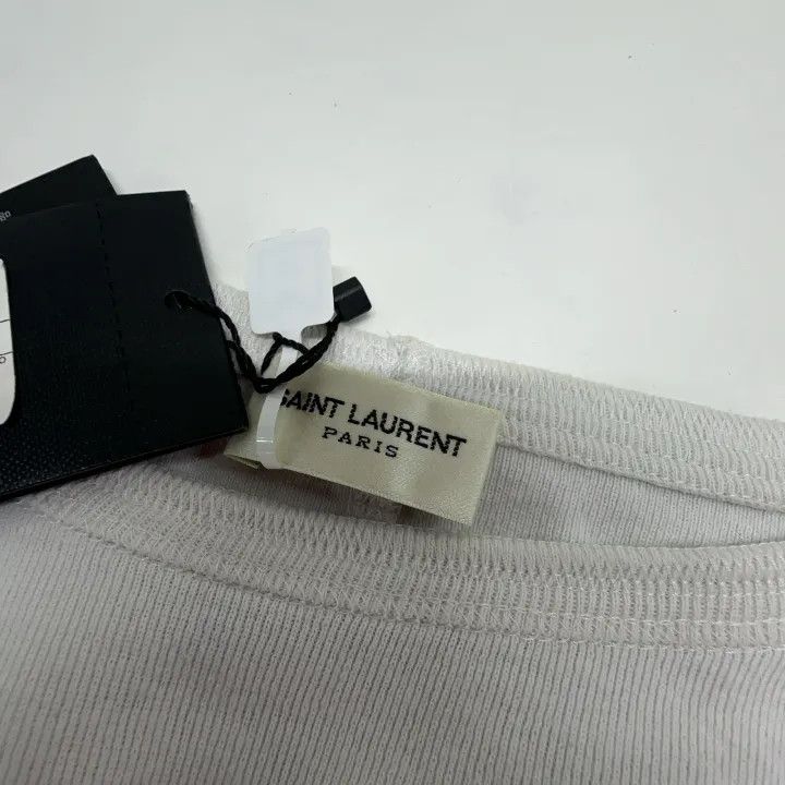 Saint Laurent Paris Saint Laurent SS21 Logo Print T-Shirt for Women 0079 Size M / US 6-8 / IT 42-44 - 5 Thumbnail