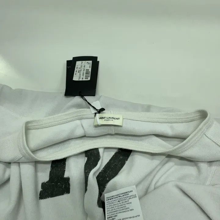 Saint Laurent Paris Saint Laurent SS21 Logo Print T-Shirt for Women 0079 Size M / US 6-8 / IT 42-44 - 7 Thumbnail