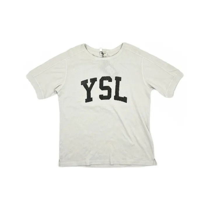 Saint Laurent Paris Saint Laurent SS21 Logo Print T-Shirt for Women 0079 Size M / US 6-8 / IT 42-44 - 2 Thumbnail