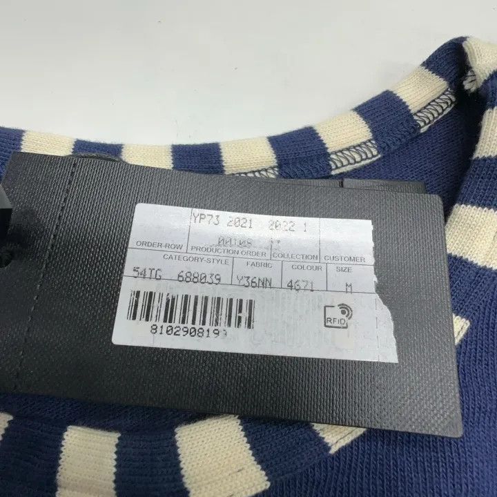 Saint Laurent Paris Saint Laurent Blue Graphic Cotton T-Shirt 0079 Size M / US 6-8 / IT 42-44 - 6 Thumbnail