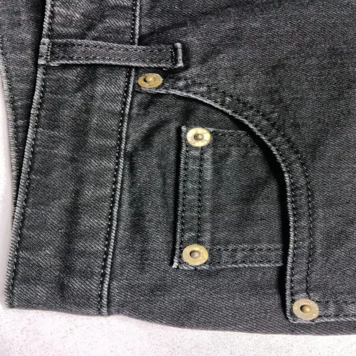 Saint Laurent Paris Saint Laurent High-Waist Black Skinny Jeans 0079 Size 28" / US 6 / IT 42 - 6 Thumbnail