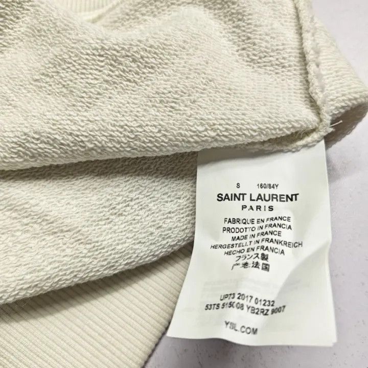 Saint Laurent Paris Saint Laurent Logo Drawstring Hoodie for Women 0079 Size S / US 4 / IT 40 - 4 Thumbnail