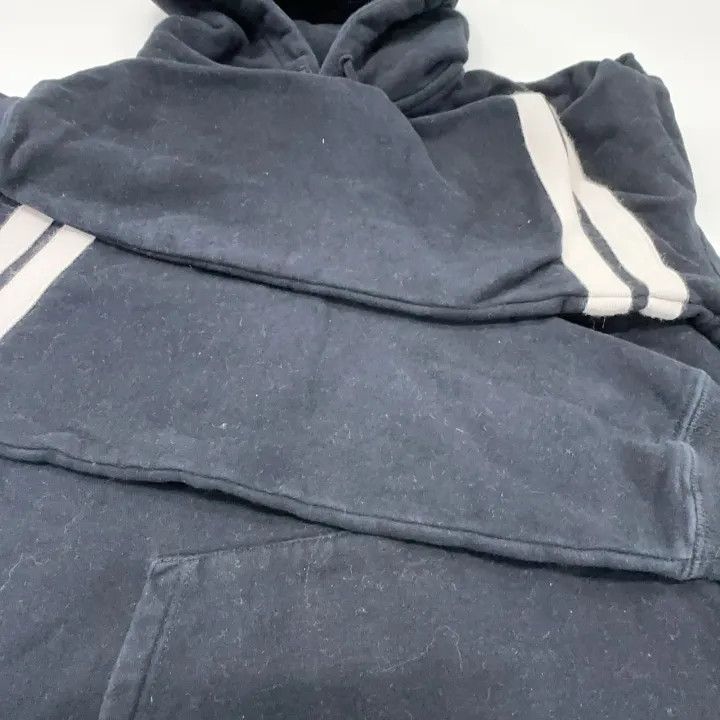 Saint Laurent Paris Saint Laurent Black Striped Hoodie for Women 0079 Size M / US 6-8 / IT 42-44 - 11 Thumbnail