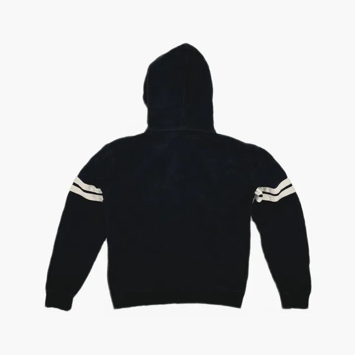 Saint Laurent Paris Saint Laurent Black Striped Hoodie for Women 0079 Size M / US 6-8 / IT 42-44 - 3 Thumbnail