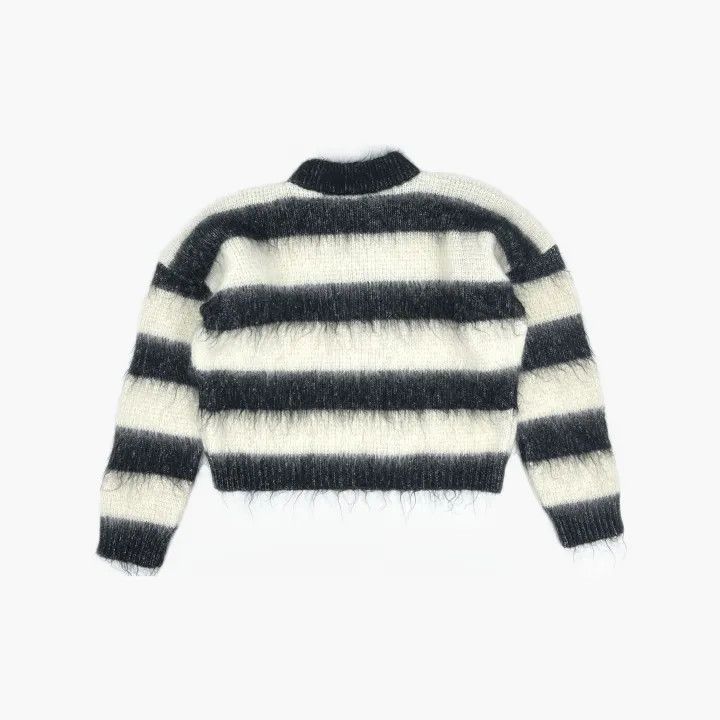 Saint Laurent Paris Saint Laurent Striped Long Sleeve Sweater 0079 Size XS / US 0-2 / IT 36-38 - 3 Thumbnail