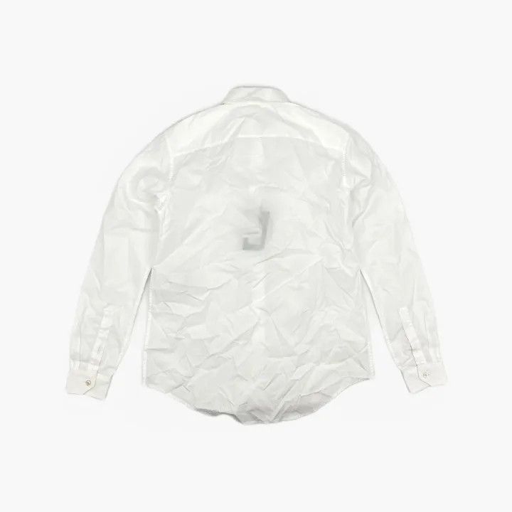 Saint Laurent Paris Saint Laurent Silk Crepe Long Sleeve Shirt 0079 Size S / US 4 / IT 40 - 3 Thumbnail