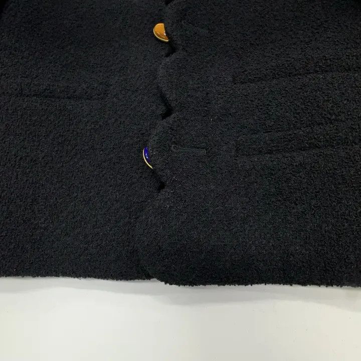 Saint Laurent Paris Saint Laurent Black Casual Long Sleeve Jacket 0079 Size S / US 4 / IT 40 - 6 Thumbnail