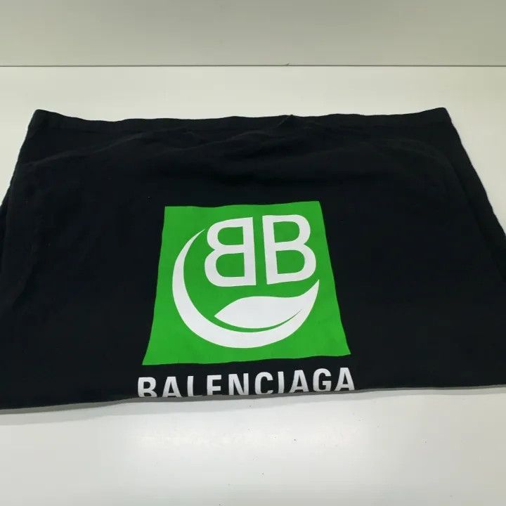 Balenciaga Balenciaga Eco Logo Print T-Shirt for Women 0079 Size S / US 4 / IT 40 - 12 Thumbnail