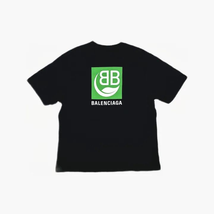 Balenciaga Balenciaga Eco Logo Print T-Shirt for Women 0079 Size S / US 4 / IT 40 - 3 Thumbnail