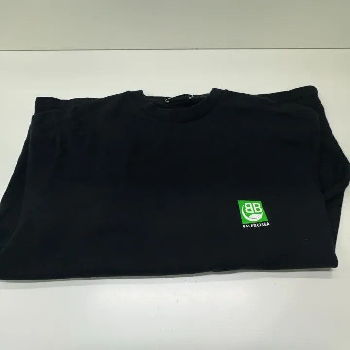 Balenciaga Balenciaga Eco Logo Print T-Shirt for Women 0079 Size S / US 4 / IT 40 - 9 Thumbnail