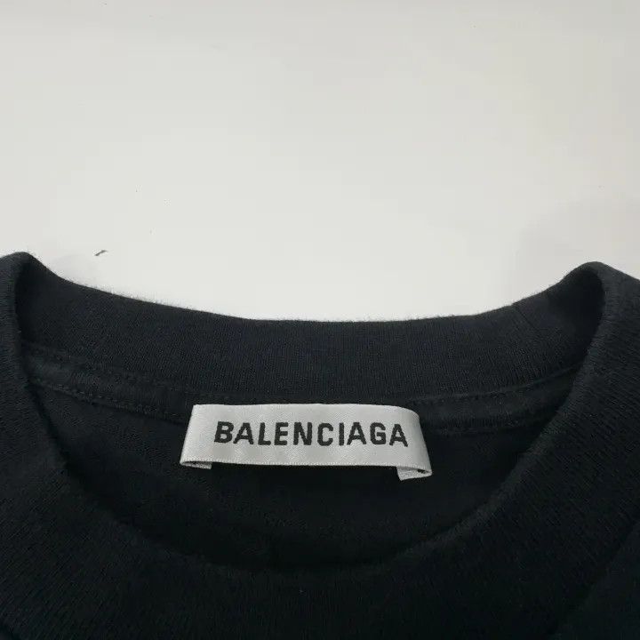 Balenciaga Balenciaga Eco Logo Print T-Shirt for Women 0079 Size S / US 4 / IT 40 - 6 Thumbnail