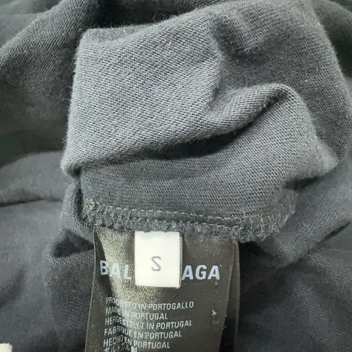Balenciaga Balenciaga Eco Logo Print T-Shirt for Women 0079 Size S / US 4 / IT 40 - 4 Thumbnail