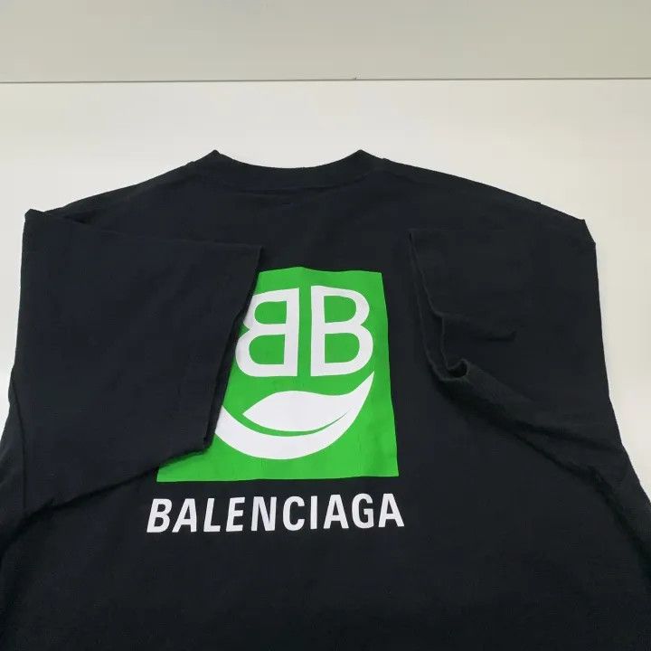 Balenciaga Balenciaga Eco Logo Print T-Shirt for Women 0079 Size S / US 4 / IT 40 - 11 Thumbnail
