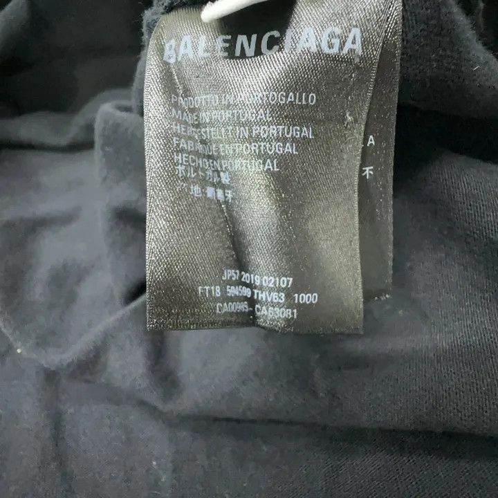 Balenciaga Balenciaga Eco Logo Print T-Shirt for Women 0079 Size S / US 4 / IT 40 - 5 Thumbnail