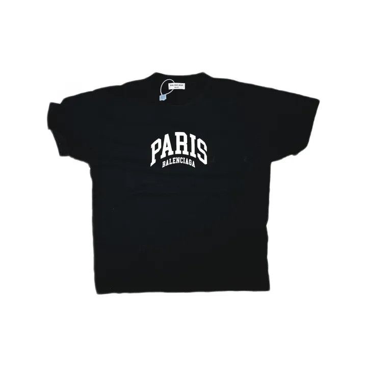 Balenciaga Balenciaga Paris Logo Graphic T-Shirt 0079 Size L / US 10 / IT 46 - 2 Thumbnail