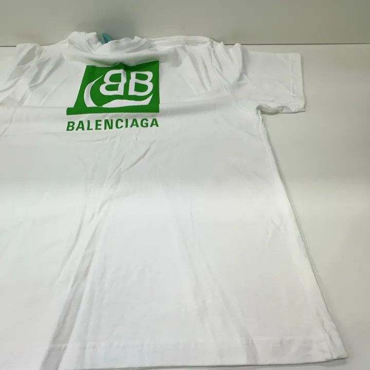 Balenciaga Balenciaga Women's Loose-Fit White T-Shirt 0079 Size S / US 4 / IT 40 - 10 Thumbnail