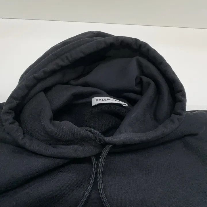 Balenciaga Balenciaga Logo Print Casual Hoodie for Women 0079 Size S / US 4 / IT 40 - 7 Thumbnail