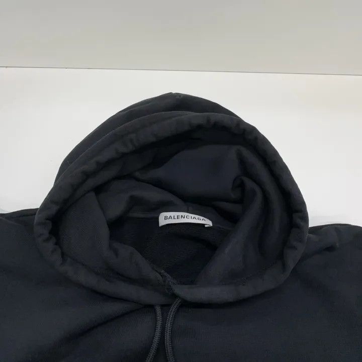 Balenciaga Balenciaga Logo Print Casual Hoodie for Women 0079 Size S / US 4 / IT 40 - 6 Thumbnail