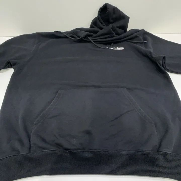 Balenciaga Balenciaga Logo Print Casual Hoodie for Women 0079 Size S / US 4 / IT 40 - 8 Thumbnail