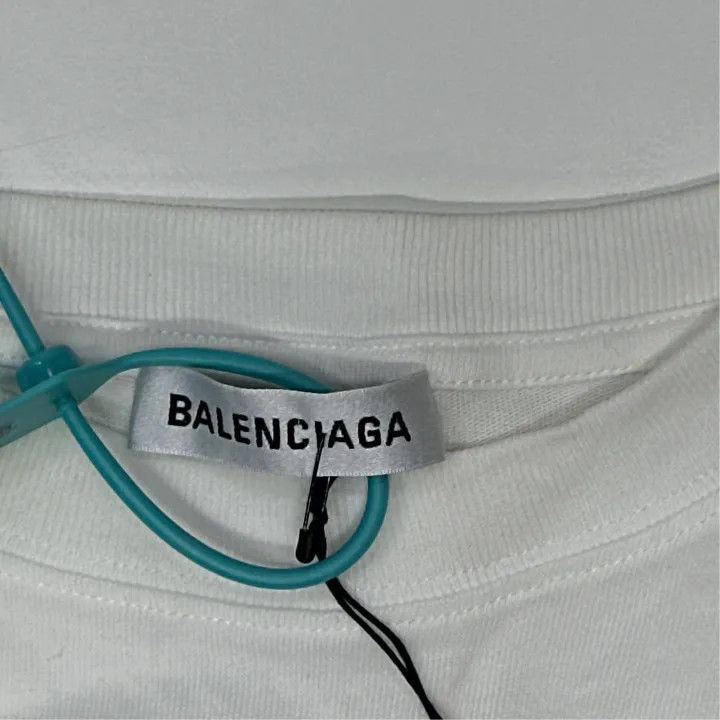 Balenciaga Balenciaga SS20 Retro Loose Fit T-Shirt 0079 Size L / US 10 / IT 46 - 2 Thumbnail