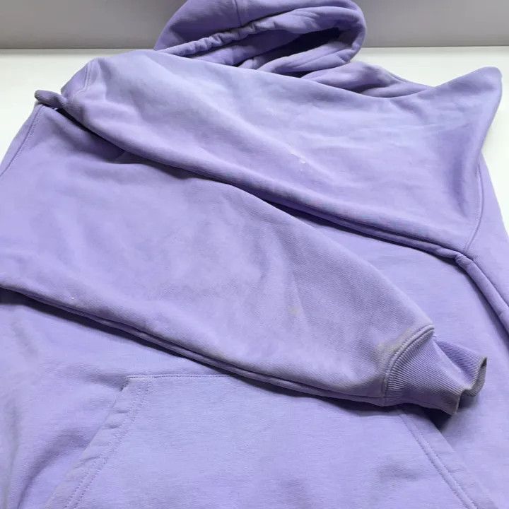 Balenciaga Balenciaga Logo Embroidered Purple Hoodie for Women 0079 Size M / US 6-8 / IT 42-44 - 10 Thumbnail