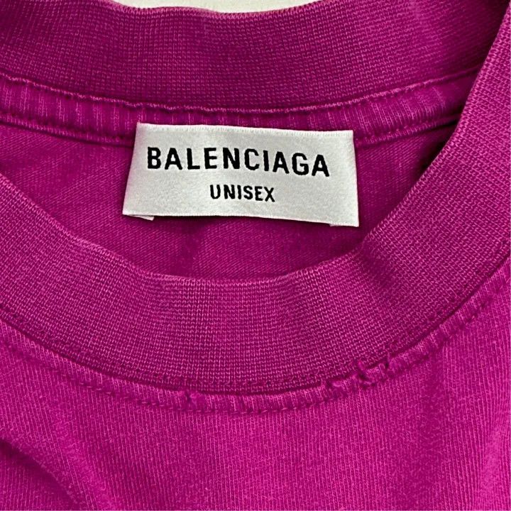 Balenciaga Balenciaga Loose Fit Logo Tee for Women 0079 Size S / US 4 / IT 40 - 5 Thumbnail