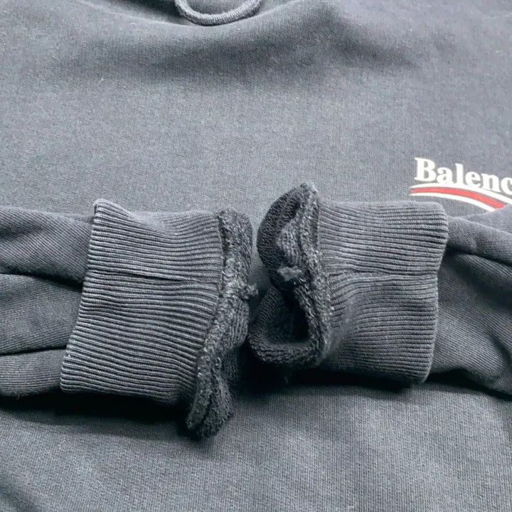 Balenciaga Balenciaga Political Campaign Hoodie for Women 0079 Size XS / US 0-2 / IT 36-38 - 15 Thumbnail