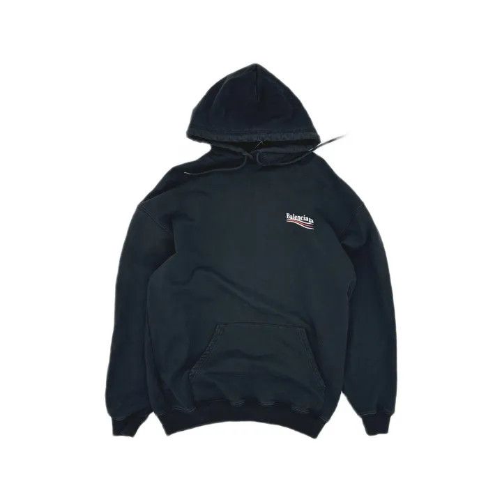 Balenciaga Balenciaga Political Campaign Hoodie for Women 0079 Size XS / US 0-2 / IT 36-38 - 2 Thumbnail