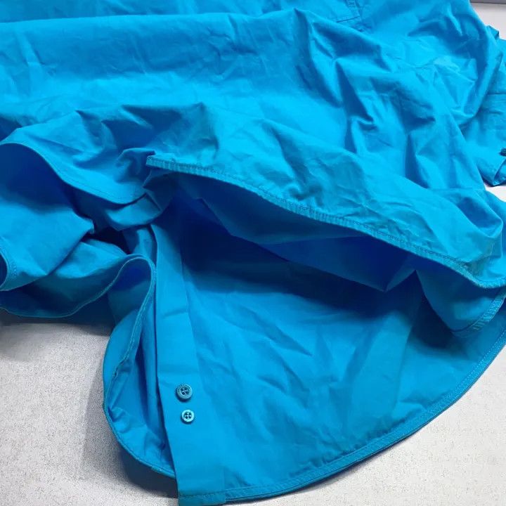 Balenciaga Balenciaga Blue Long Sleeve Button-Up Shirt 0079 Size M / US 6-8 / IT 42-44 - 12 Thumbnail