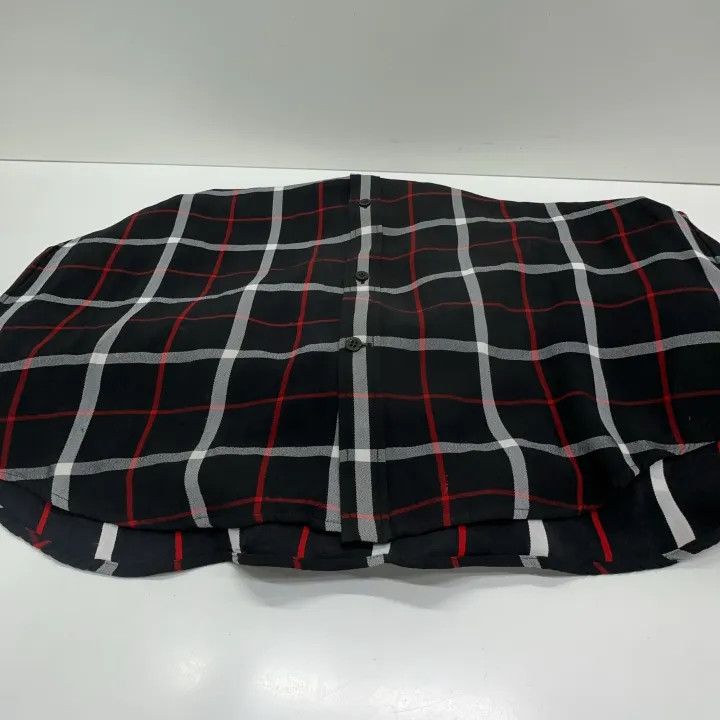Balenciaga Balenciaga Black Check Detail Shirt for Women 0079 Size M / US 6-8 / IT 42-44 - 8 Thumbnail