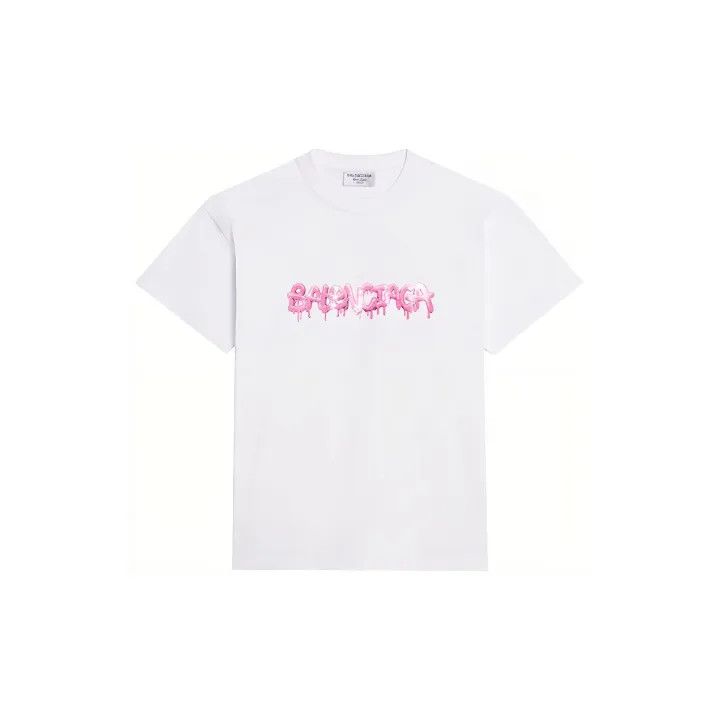 Balenciaga Balenciaga SS22 Slime Print T-Shirt for Women 0079 Size XS / US 0-2 / IT 36-38 - 2 Thumbnail