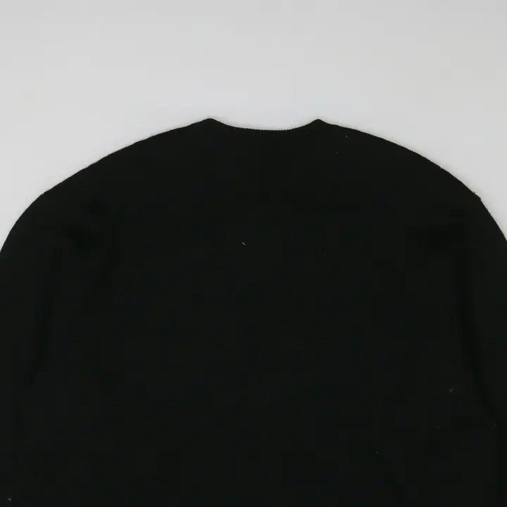 Balenciaga Balenciaga Black Oversized Wool Blend Sweater 0079 Size XL / US 12-14 / IT 48-50 - 9 Thumbnail