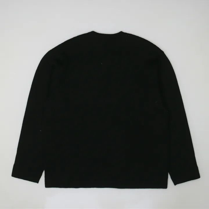 Balenciaga Balenciaga Black Oversized Wool Blend Sweater 0079 Size XL / US 12-14 / IT 48-50 - 8 Thumbnail