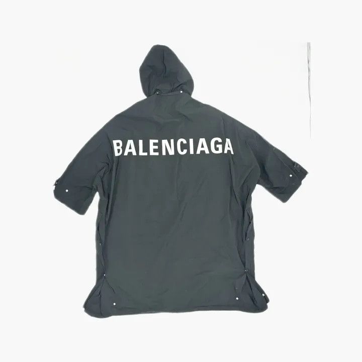 Balenciaga Balenciaga Hooded Mid-Length Raincoat for Women 0079 Size M / US 6-8 / IT 42-44 - 3 Thumbnail