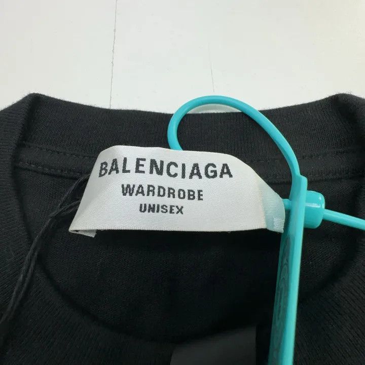 Balenciaga Balenciaga Logo Pattern Short Sleeve T-Shirt 0079 Size S / US 4 / IT 40 - 3 Thumbnail