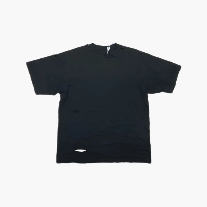 Balenciaga Balenciaga SS22 Distressed Logo T-Shirt for Women 0079 Size XXS / US 00 / IT 34 - 3 Thumbnail