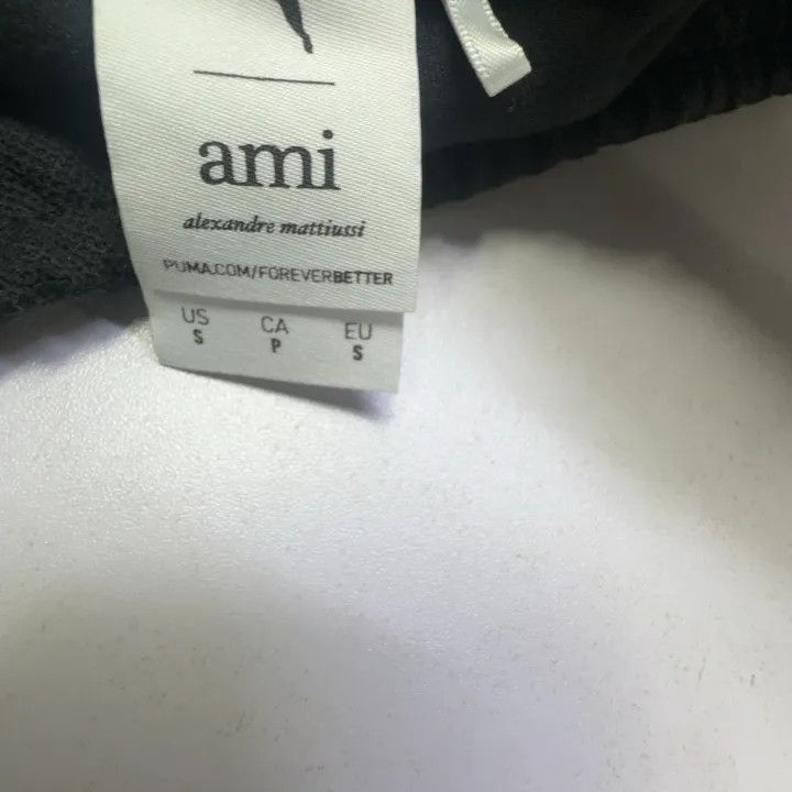 AMI AMI x PUMA Logo Print Wide-Leg Sweatpants 0079 Size 23" - 5 Thumbnail