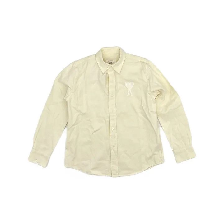 AMI AMI Classic Long Sleeve Shirt for Women 0079 Size L / US 10 / IT 46 - 2 Thumbnail