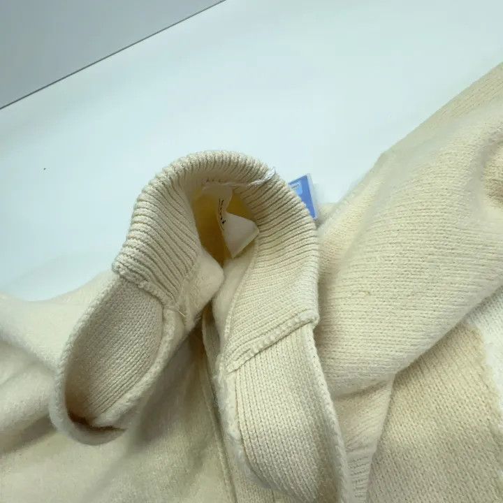 AMI AMIPARIS White Logo Print Long Sleeve Sweater 0079 Size XS / US 0-2 / IT 36-38 - 12 Thumbnail