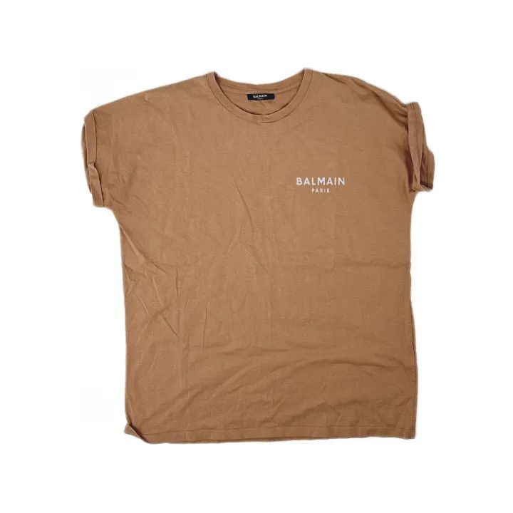 Balmain Balmain SS23 Color Block Logo Tee 0079 Size M / US 6-8 / IT 42-44 - 2 Thumbnail