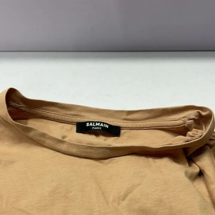 Balmain Balmain SS23 Color Block Logo Tee 0079 Size M / US 6-8 / IT 42-44 - 8 Thumbnail