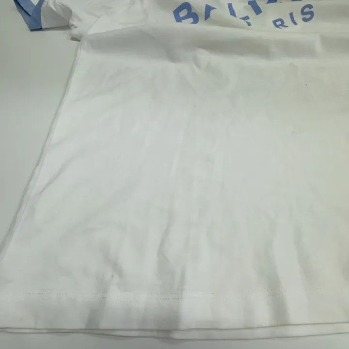 Balmain Balmain Colorful Logo Short Sleeve T-Shirt 0079 Size L / US 10 / IT 46 - 10 Thumbnail